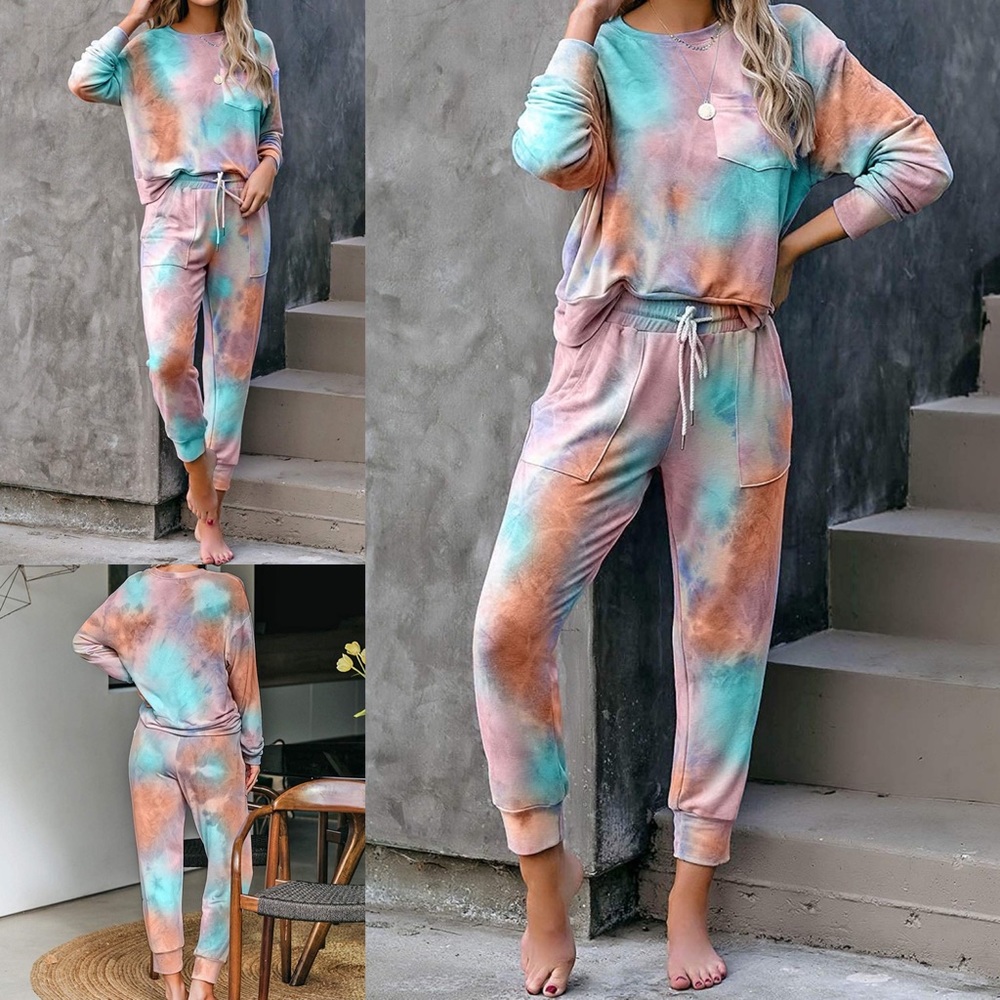 NWOT Tie Dye Jogger Set